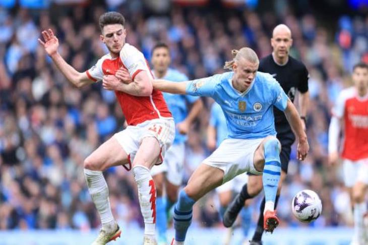 هالاند مهاجم مانشستر سيتي